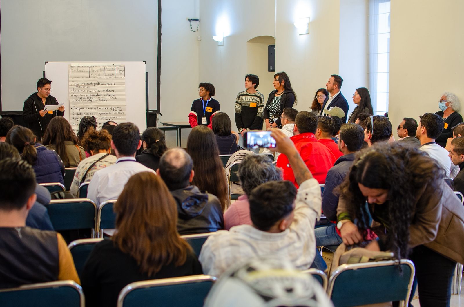 Nosotrxs Encuentro Nacional De Lideres LGBTIQ Federacion Silueta X Camara Plus Ecuador 11